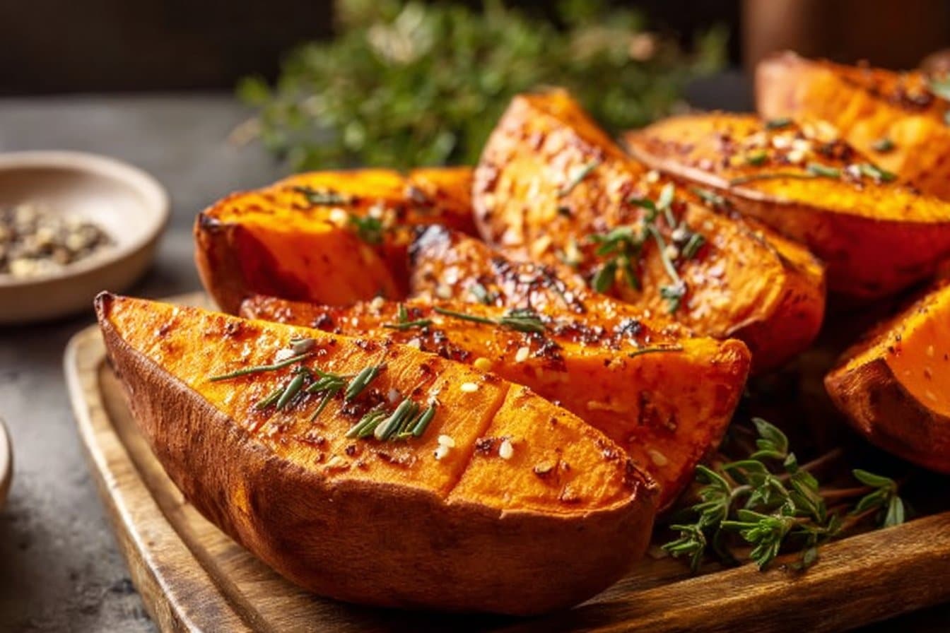 Delicious Roasted Sweet Potato 4 Delicious Roasted Sweet Potato