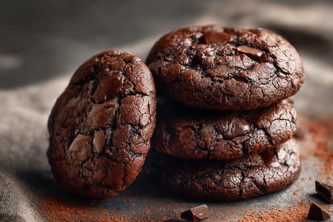 Delicious Brownie Cookies 4 Delicious Brownie Cookies