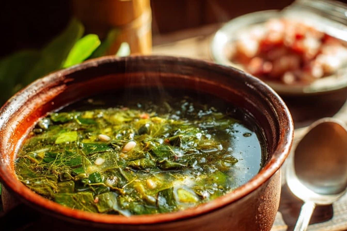 Delicious Turnip Green Soup 4 Delicious Turnip Green Soup