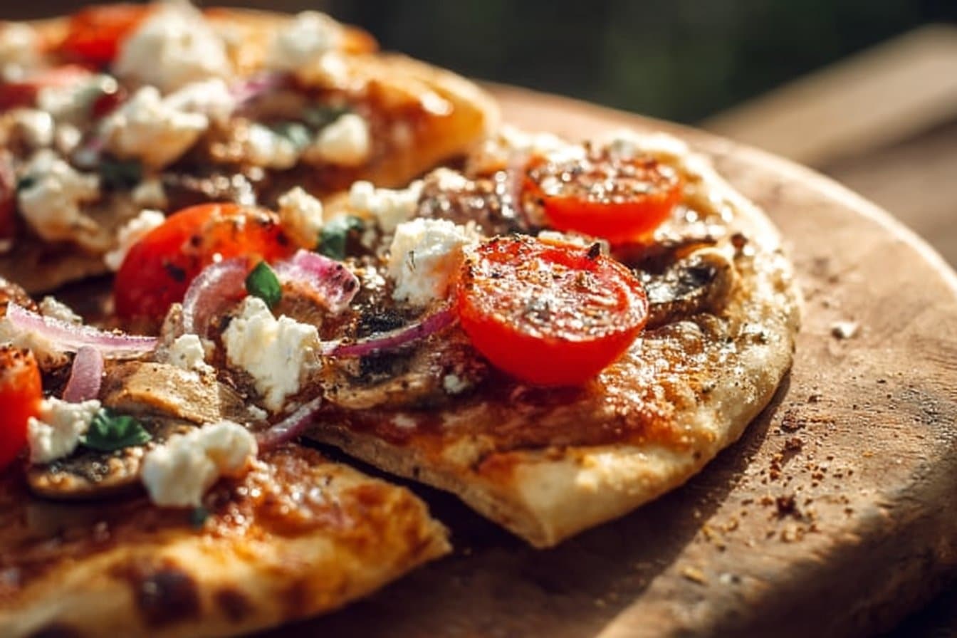 Easy Pita Bread Pizza 4 Easy Pita Bread Pizza