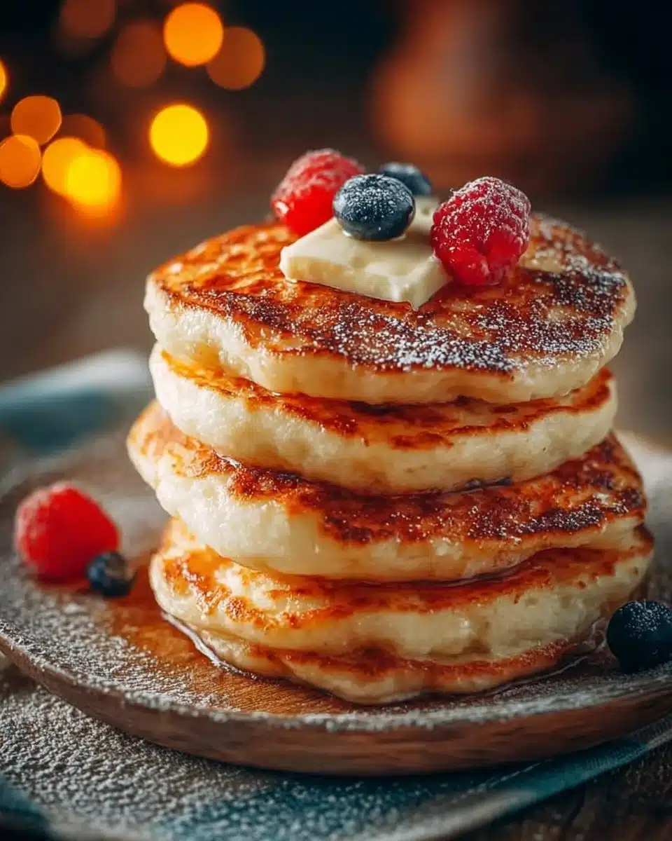 Cottage Cheese Pancakes