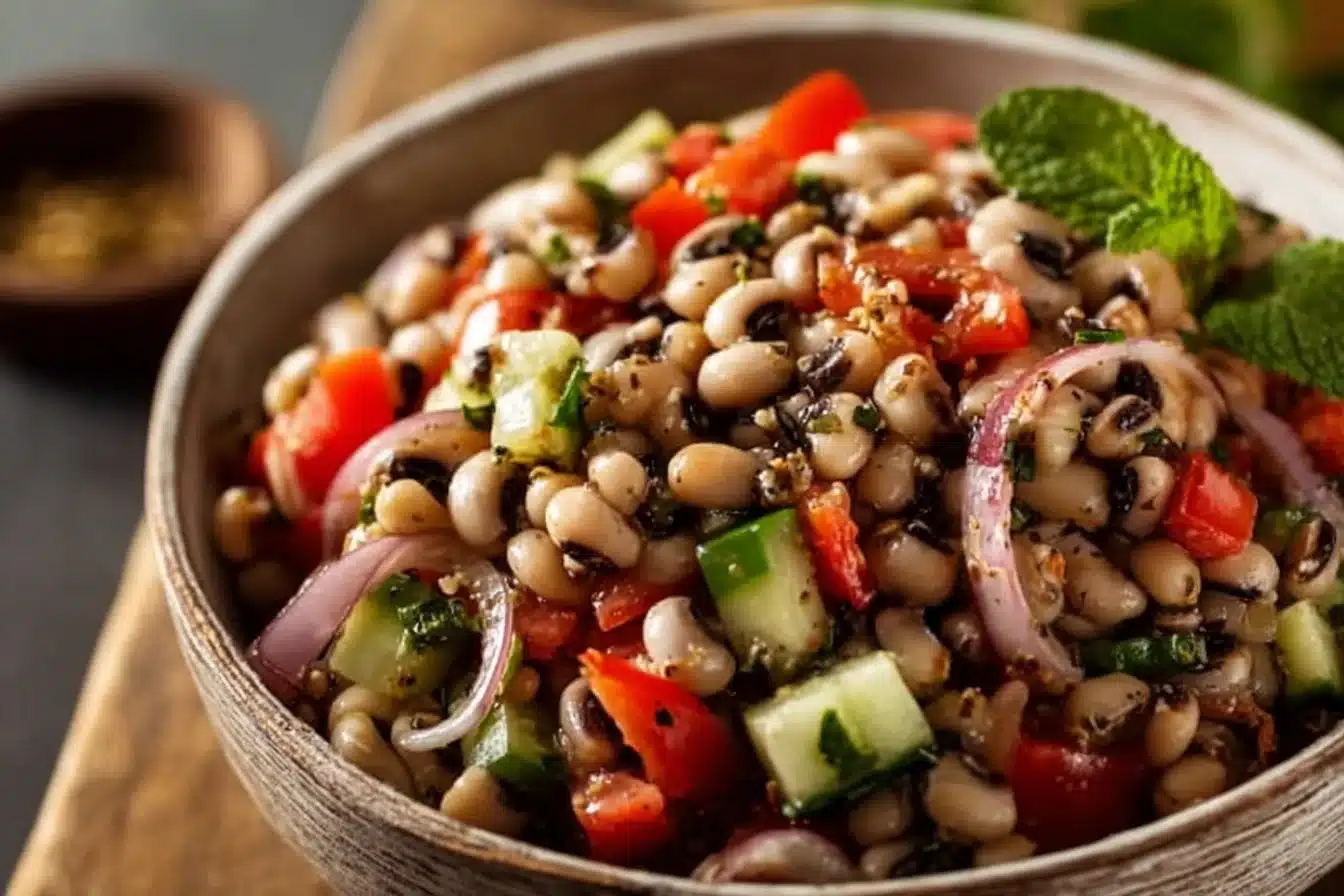 Delicious Black Eyed Pea Salad