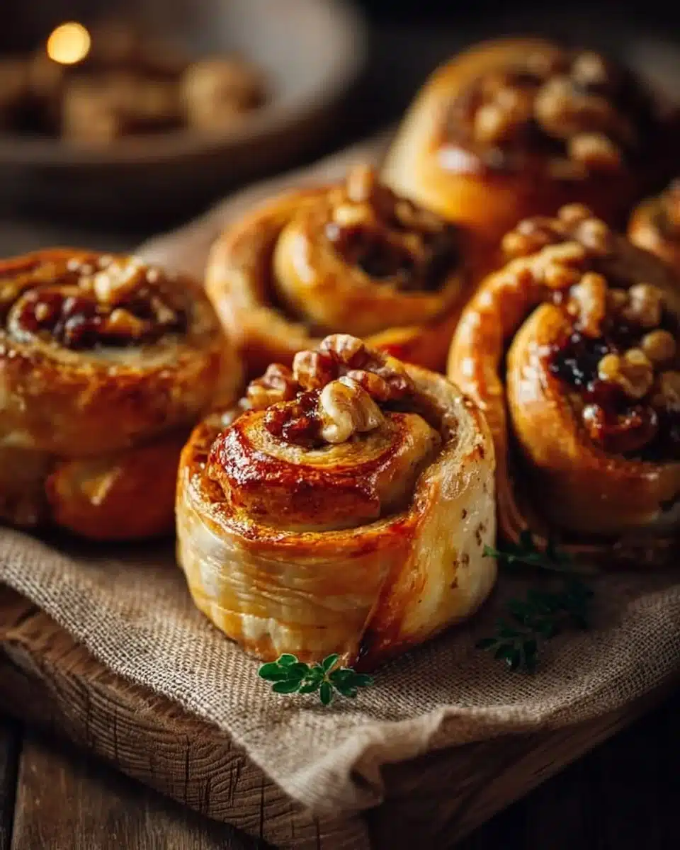 Delicious Pickled Walnut and Cheese Rolls 4 Delicious Pickled Walnut and Cheese Rolls