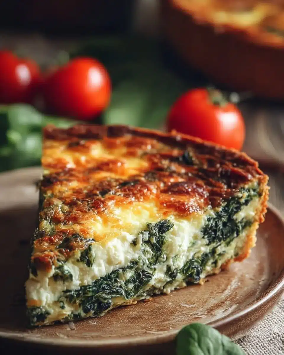 Delicious Spinach Quiche