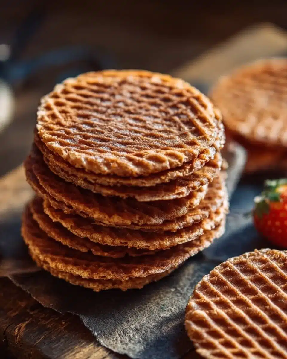 Deliciously Easy Homemade Stroopwafels