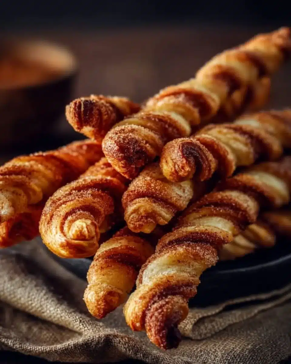 Easy Air Fryer Cinnamon Twists