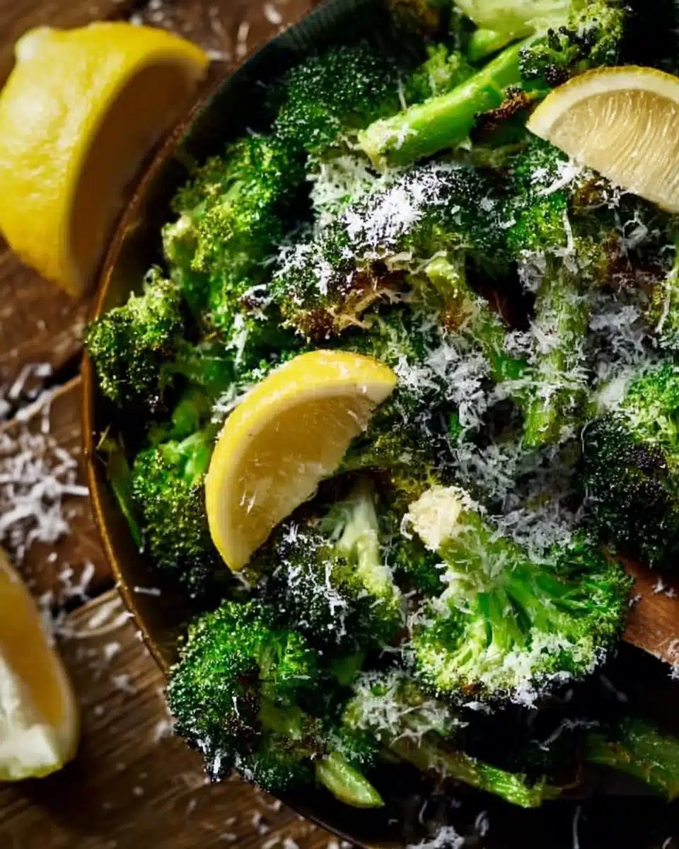Easy and Delicious Roasted Parmesan Broccoli with Lemon 4 Easy and Delicious Roasted Parmesan Broccoli with Lemon