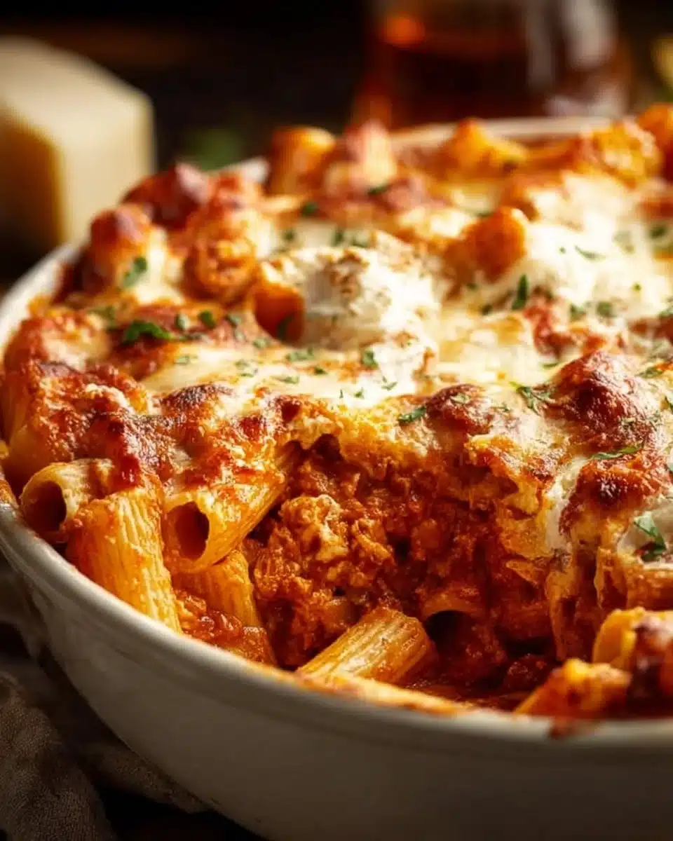 Easy Baked Rigatoni with Ricotta 4 Easy Baked Rigatoni with Ricotta