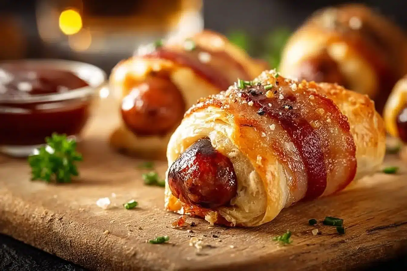 Easy Pigs in a Blanket with Puff Pastry 4 Easy Pigs in a Blanket with Puff Pastry