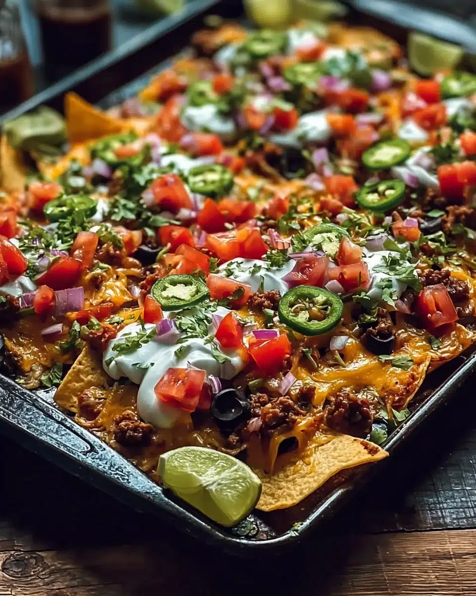 Easy Sheet Pan Lazy Nachos 4 Easy Sheet Pan Lazy Nachos