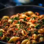 Simple Ground Beef Shells Skillet – Easy One-Pan Dinner Recipe 5 simple ground beef shells skillet easy one pan d 2026 01 25 205157 819x1024 1
