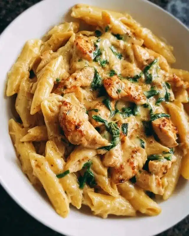 Cheesy Chicken Pasta 5 Cheesy Chicken Pasta