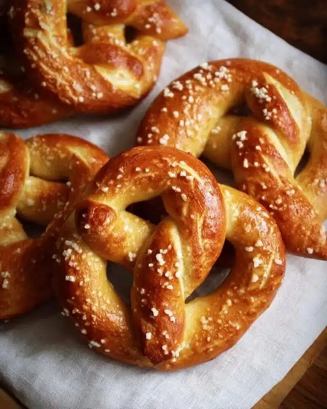 Fluffy Homemade Sourdough Pretzels 4 Fluffy Homemade Sourdough Pretzels