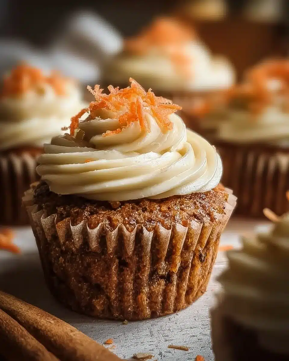 Irresistible Carrot Cake Cupcakes 4 Irresistible Carrot Cake Cupcakes
