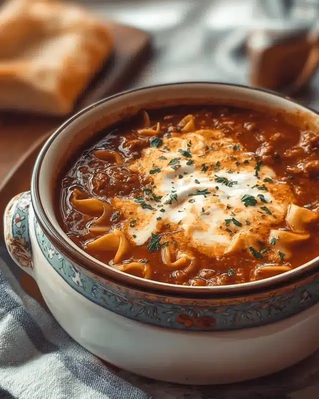 Lasagna Soup 4 Lasagna Soup
