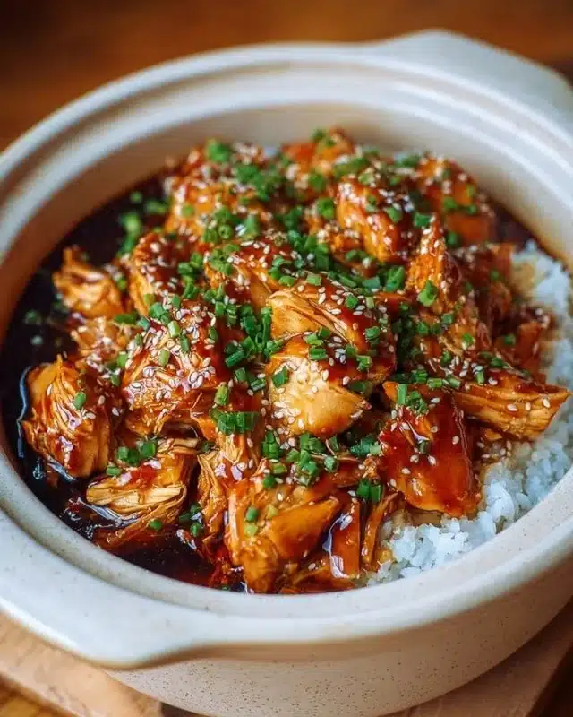 Slow Cooker Teriyaki Chicken 5 Slow Cooker Teriyaki Chicken