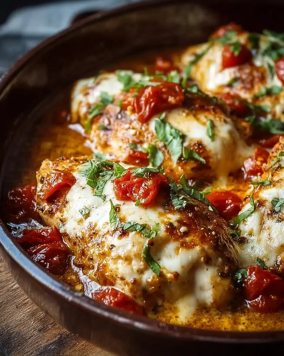 Tender Slow Cooker Cheesy Mozzarella Chicken Comfort Meal 4 Tender Slow Cooker Cheesy Mozzarella Chicken Comfort Meal