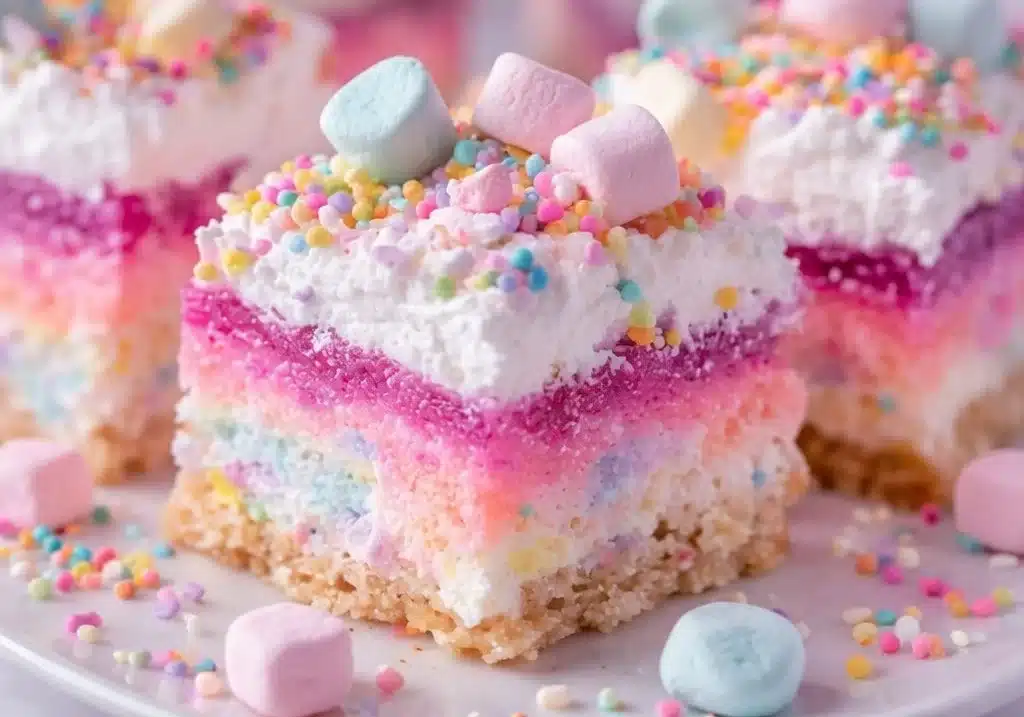 Bubblegum Cloud Dessert Slices