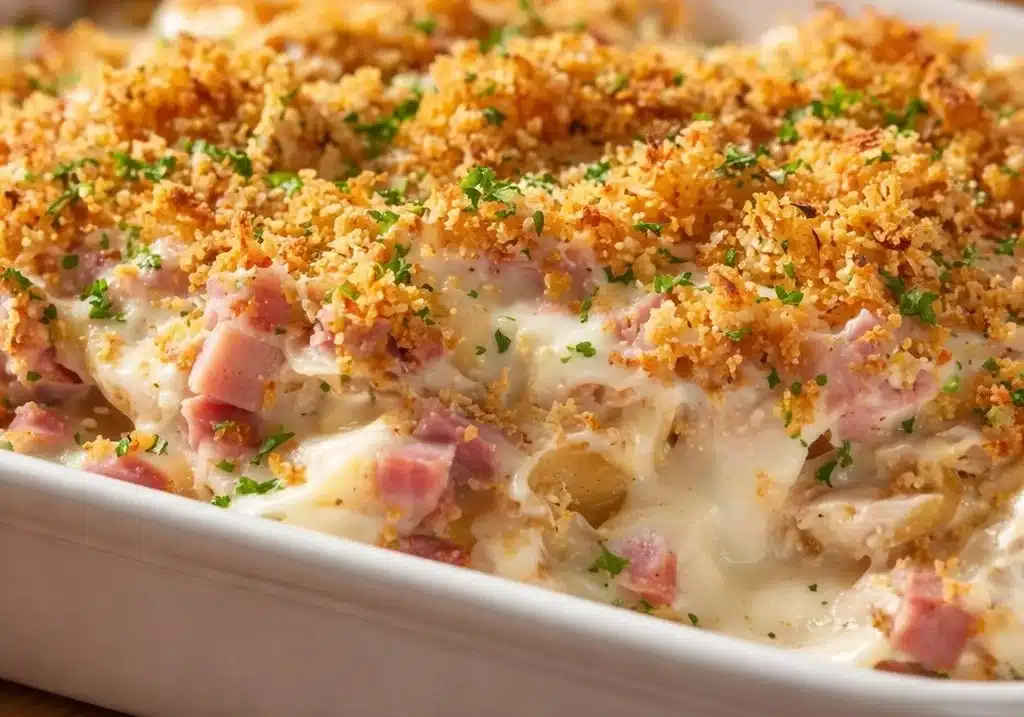 Chicken Cordon Bleu Casserole