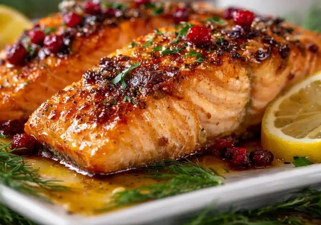 Honey Butter Baked Salmon