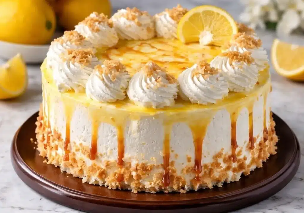 Italian Lemon Cream Cake
