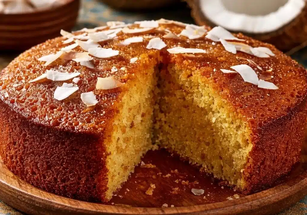Jamaican Coconut Rum Cake