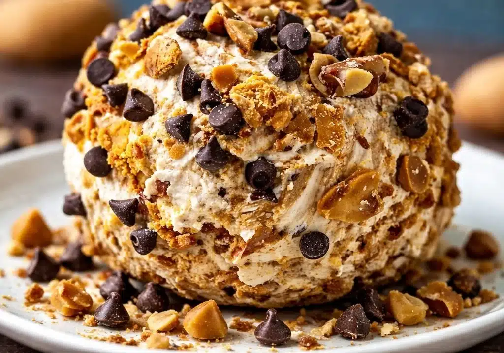 Peanut Butter Chocolate Cheese Ball