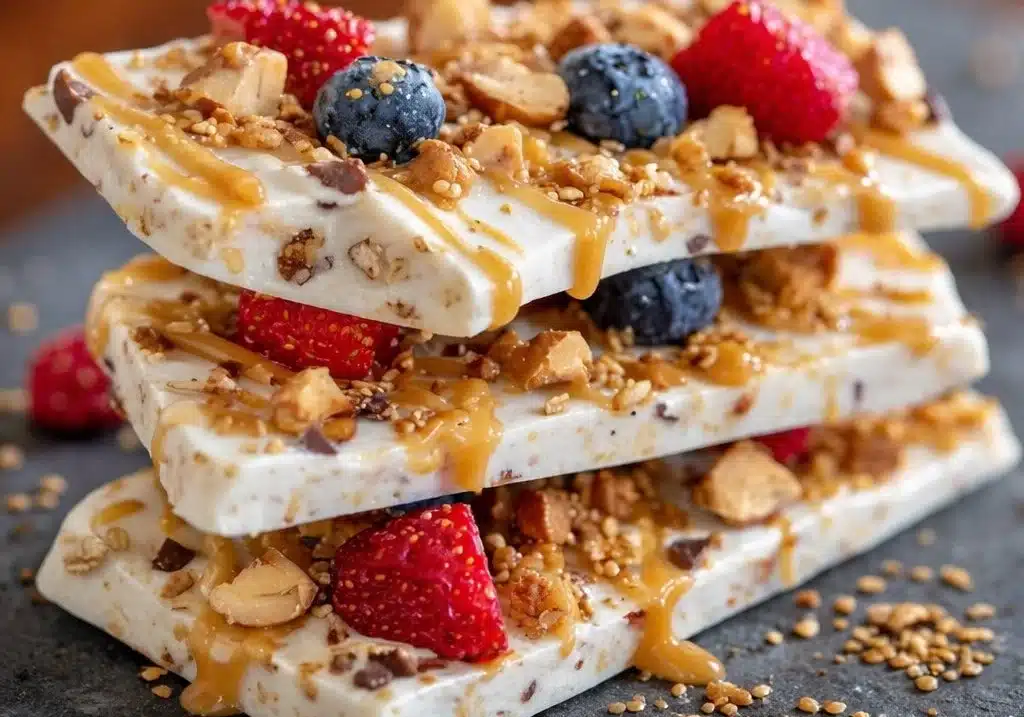 Peanut Butter Yogurt Bark