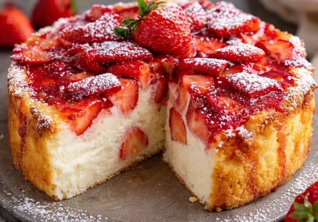 Strawberry Cake 4 Strawberry Cake