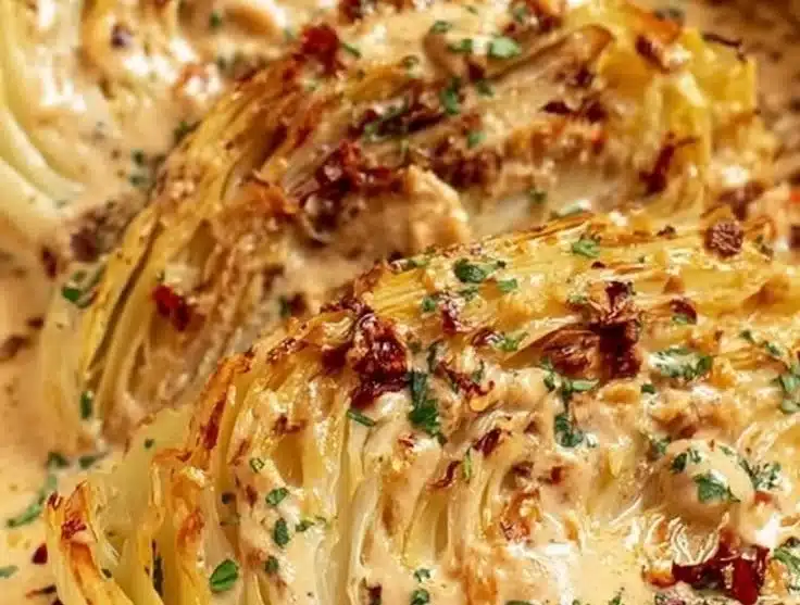 Creamy Baked Cabbage