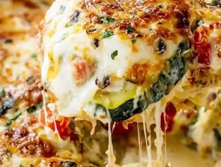 Baked Zucchini and Cheese Casserole